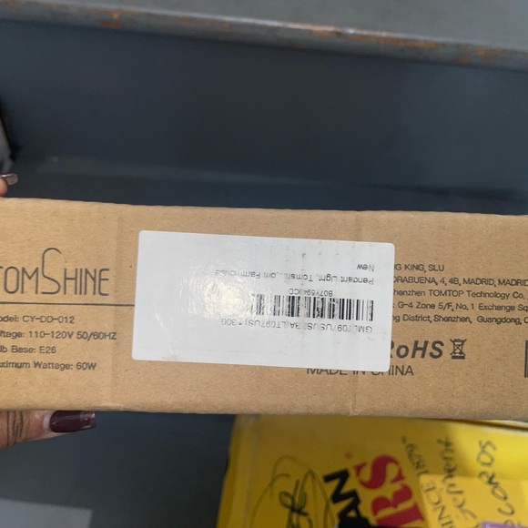 Black Modern Home Accent Lantern - Picture 5 of 7